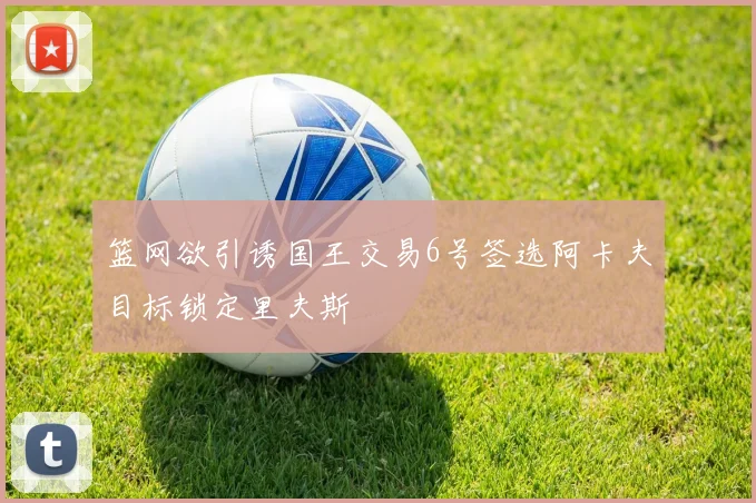 篮网欲引诱国王交易6号签选阿卡夫目标锁定里夫斯